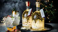 M&S have protected serval aspects of the gins design including the bottle shape, an integrated light feature, gold leaf flakes and a winter forest graphic.Pic M&S 