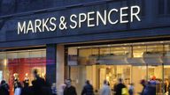 A Marks & Spencer store in London