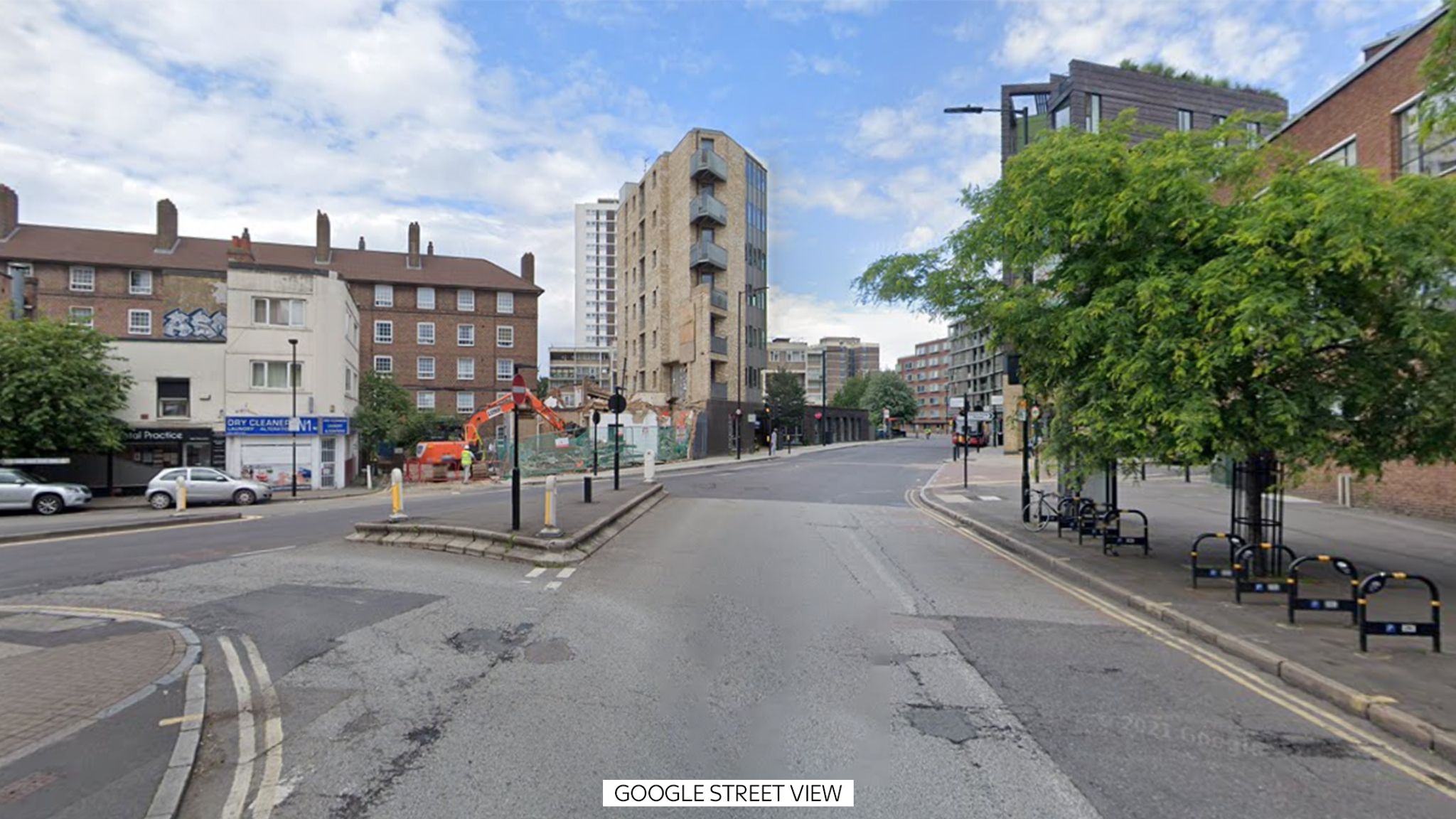 Man dies 'after being struck by falling object' on London building site ...
