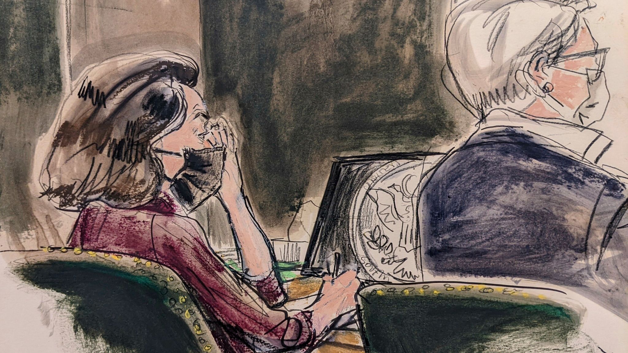 Ghislaine Maxwell Trial Ex Epstein Employee Tells Court She Never Ghislaine Maxwell Trial Ex Epstein Employee Tells Court She Never