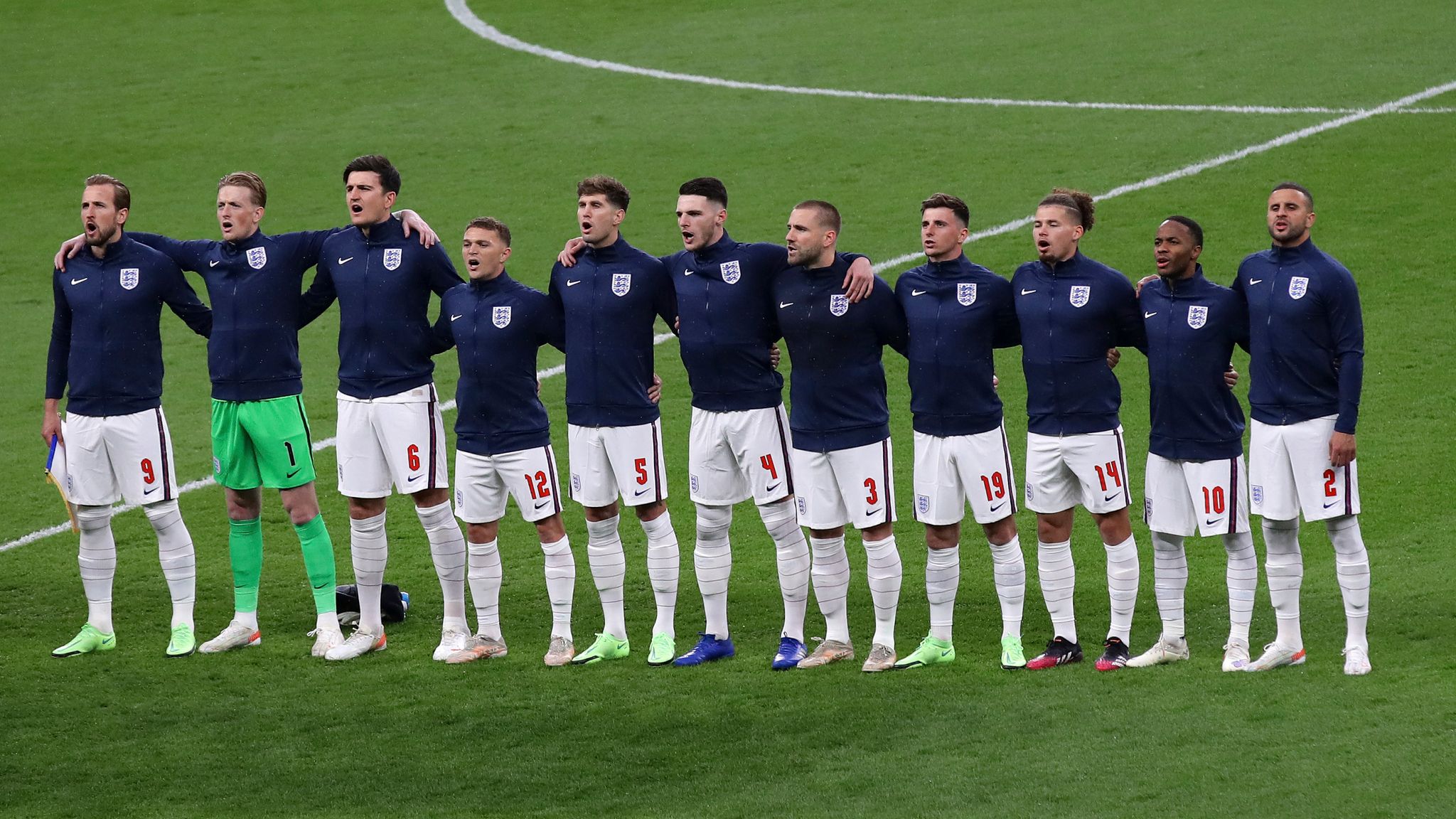 England Football National Team 2021