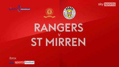 Rangers 2-0 St Mirren
