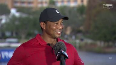 Tiger praises son's game after runner-up finish