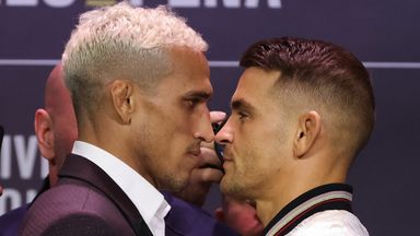 Tempers flare at UFC 269 press conference