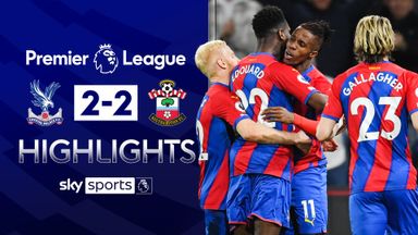 Ayew rescues Palace point against Saints