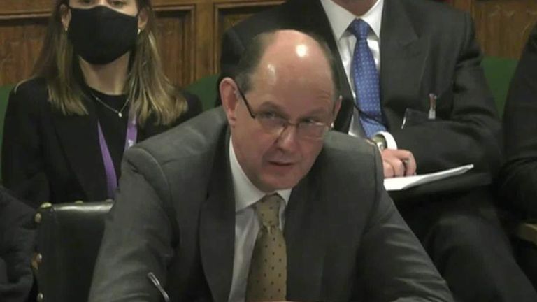 Sir Philip Barton is the top civil servant at the Foreign Office