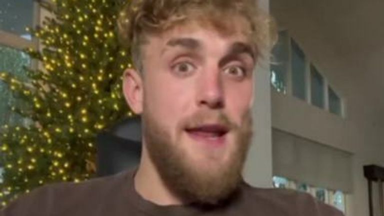 Jake Paul announces Tommy Fury cancellation as well as replacement fighter for the boxing match on the 18th of December.