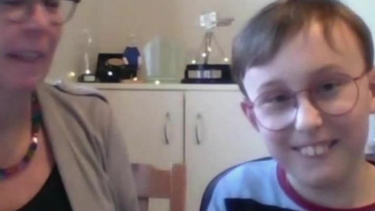  Tobias, from Sheffield, who has cerebral palsy and autism, is the youngest person on record to be in the Queen's New Year Honours list.