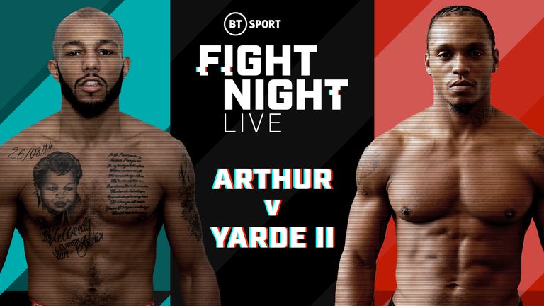 fnl arthur v yarde 2 video watch tv show sky sports