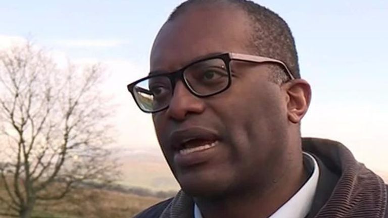 Business and Energy Secretary Kwasi Kwarteng said the government has 'engaged' to restore power to those affected by Storm Arwen.