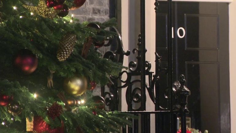 Boris Johnson will face a day of difficult questions after footage emerged of Number 10 officials joking and laughing about a Christmas party in Downing Street last year 
