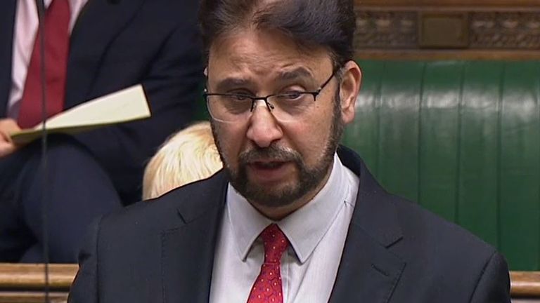 Labour&#39;s Afzal Khan is angered by Christmas party revelations