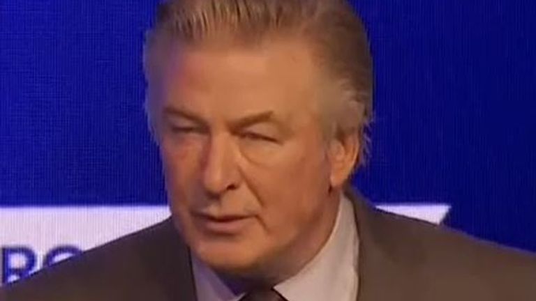Alec Baldwin appears at public engagement for first time since shooting of Halyna Hutchins