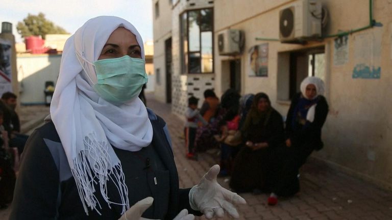 Nurse Hanouf Shahr Ibrahim says insecticides are needed to tackle the disease