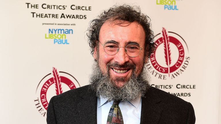 Sir Antony Sher has been described as a &#39;giant of the stage&#39;