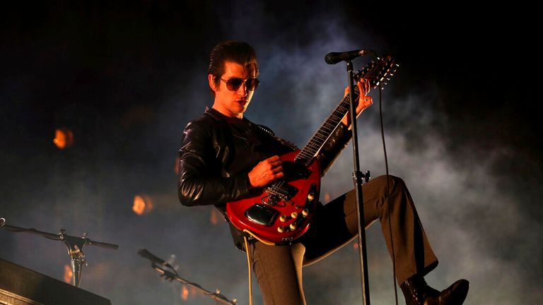 Arctic Monkeys. Pic: AP