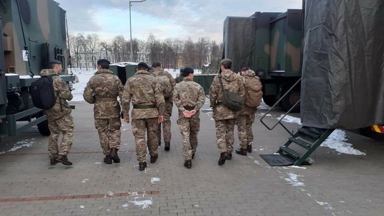 Any new troop deployments in the region will be watched keenly by Moscow. Pic: Ministry of Defence