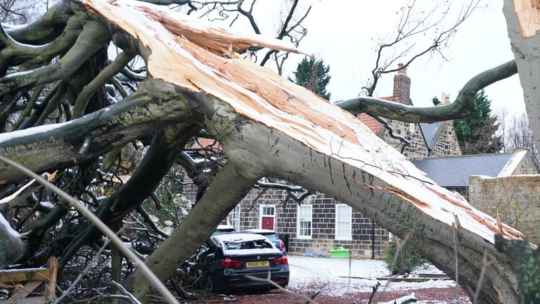 Storm Arwen: Armed forces being deployed in Scotland to areas cut off ...