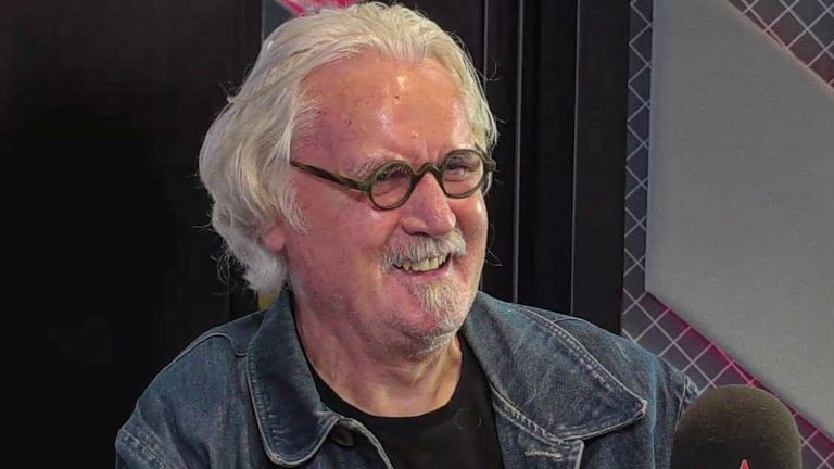 Sir Billy Connolly was filmed in 2019