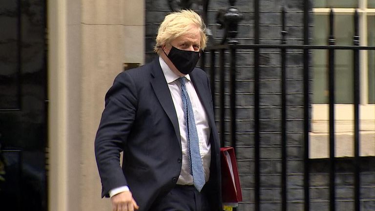 Boris Johnson Leaving Downing street