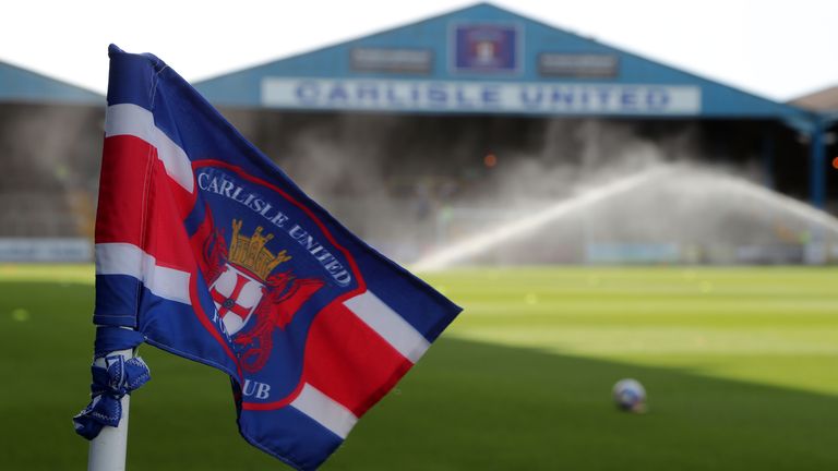 Attendance at Brunton Park will be limited to 9,999