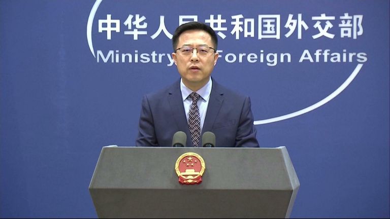 Chinese Foreign Ministry spokesman