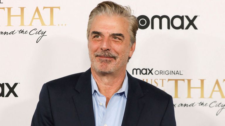 Chris Noth at the red carpet premiere of And Just Like That