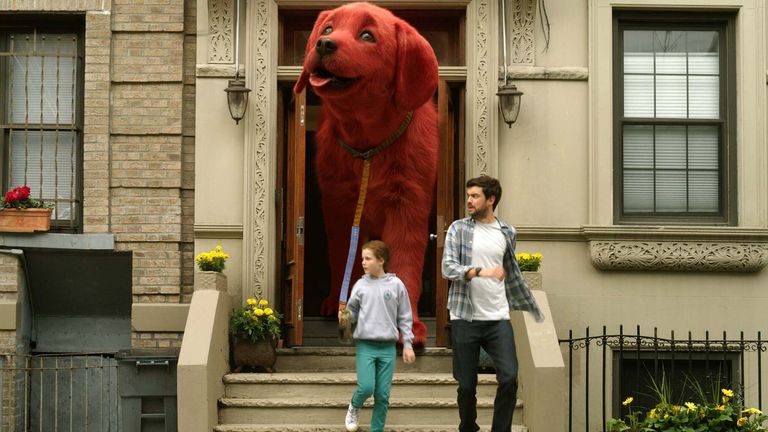 Jack Whitehall in Clifford The Big Red Dog.  Photo: Paramount Pictures