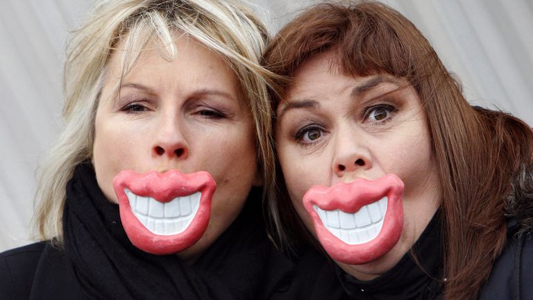 Jennifer Saunders and Dawn French turned down OBEs