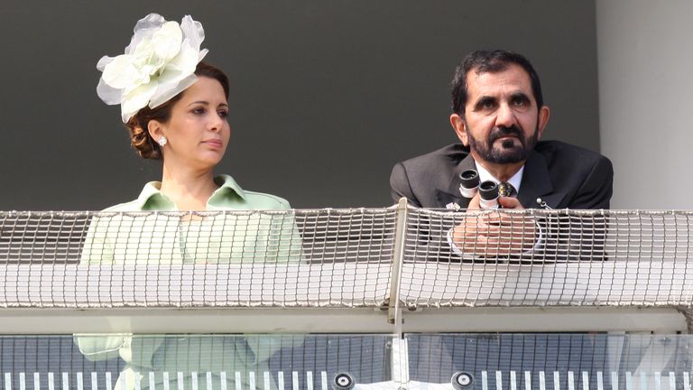 شیخ محمد بن راشد آل مکتوم و شاهزاده خانم حیا قرارداد قیمومت خود را به دادگاه های بریتانیا می برند.