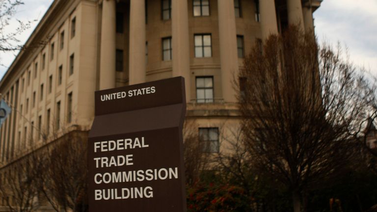 The Federal Trade Commission building is seen in Washington on March 4, 2012.