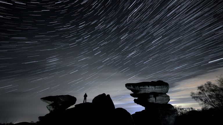 The Geminid meteor shower is known for illuminating the night skies