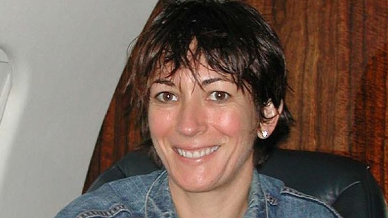 Ghislaine Maxwell.  Pic: United States Department of Justice