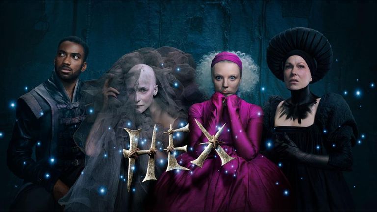 Hex is based on the fairy tale Sleeping Beauty and will reopen on Thursday. Pic Hex, National Theatre