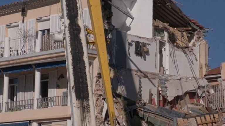 House is destroyed in fatal explosion in France