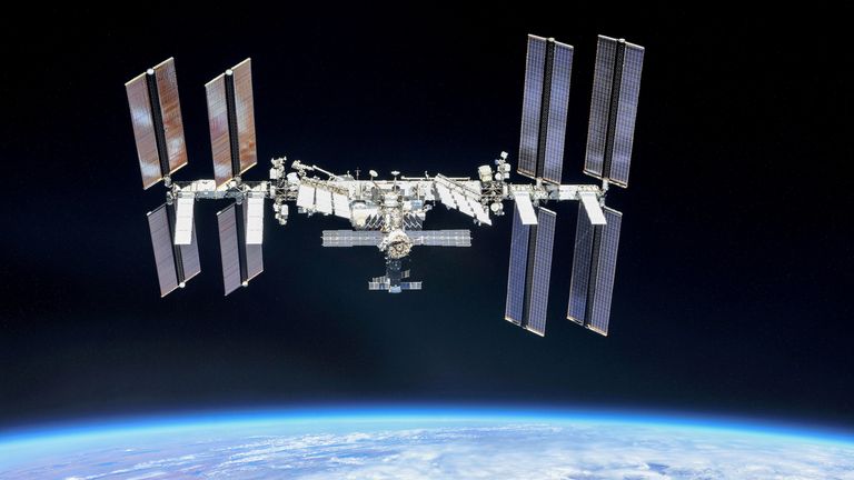 La Station spatiale internationale (ISS) en 2018