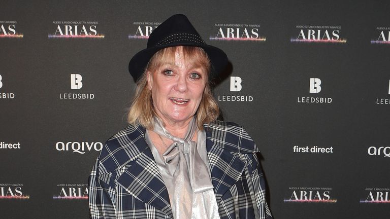Janice Long arriving at the The Audio and Radio Industry Awards (ARIAS) at the First Direct Arena in Leeds.
 18-Oct-2018