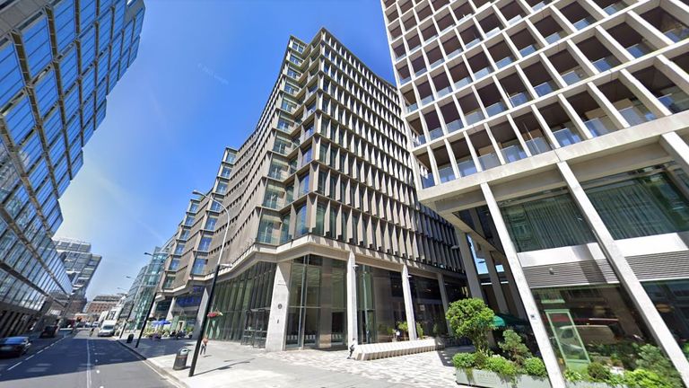 The UK HQ of Jupiter Asset Management is at the Zig Zag building in London&#39;s Victoria Street. Pic: Google Streetview