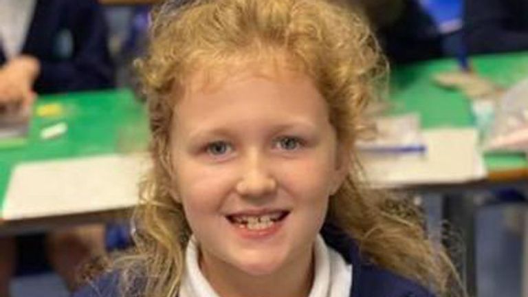 Lily Rose Morris, 10, was described as a "beautiful" 