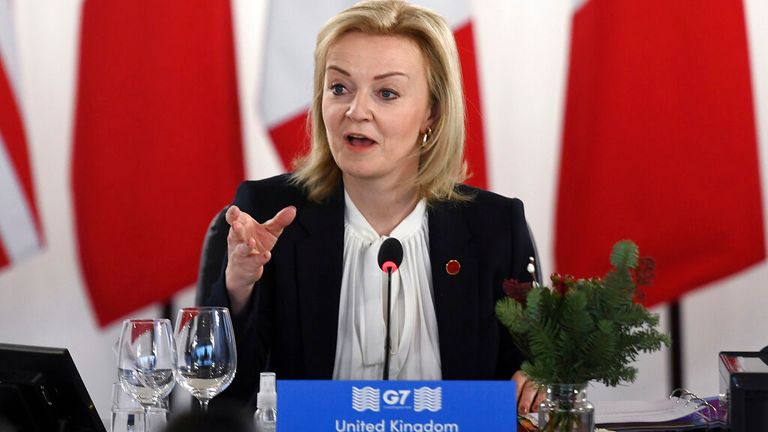 عکس از Liz Truss: AP 