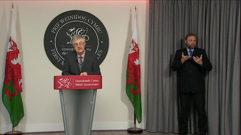 Wales First Minister Mark Drakeford 