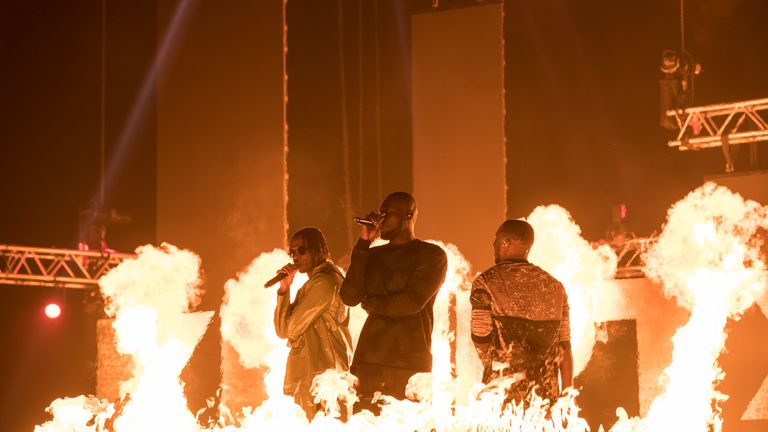 First Direct Arena, Leeds. 29th November 2017 MOBO_Stage_Show_291117_013 - Krept & Konan Stormzy  - Photo credit Nick Redman