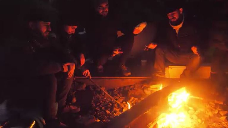 Calais campfire
