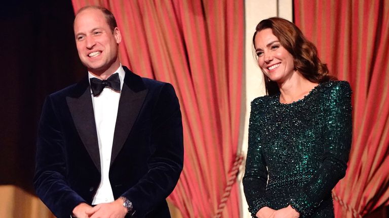 Prince William, pictured with his wife Kate, has shared fascinating insights on family life