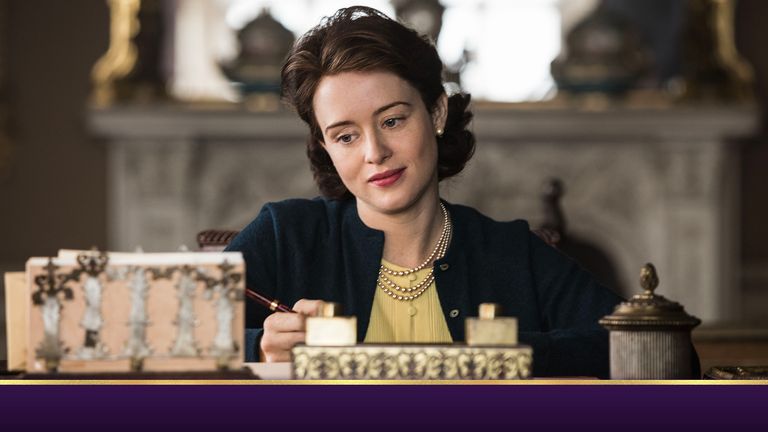 Claire Foy in The Crown. Pic: Stuart Hendry/Netflix/Kobal/Shutterstock