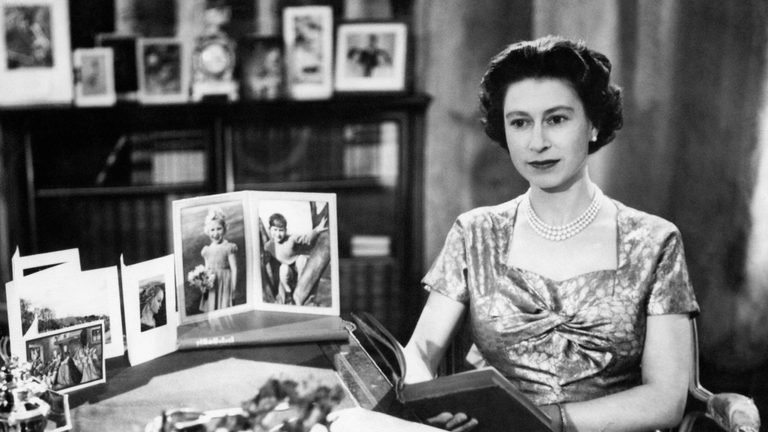 The Queen's Christmas Broadcast in 1957 was the first ever televised