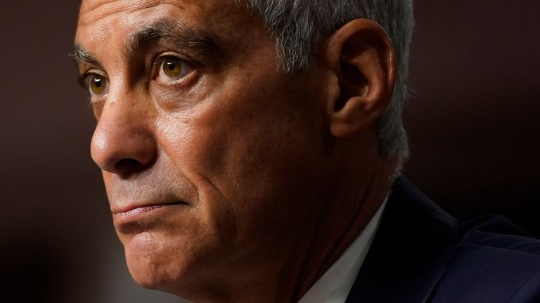 Rahm Emanuel, former Chicago Mayor was enthralled in a scandal after he tried prevent to have footage of a police shooting from being aired on local television. Pic Associated Press. 