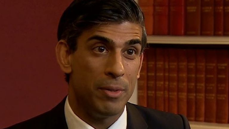 Rishi Sunak announces more support for business