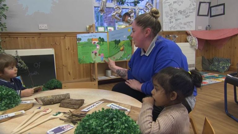 Already schools are seeing signs of delayed development in reception age children.