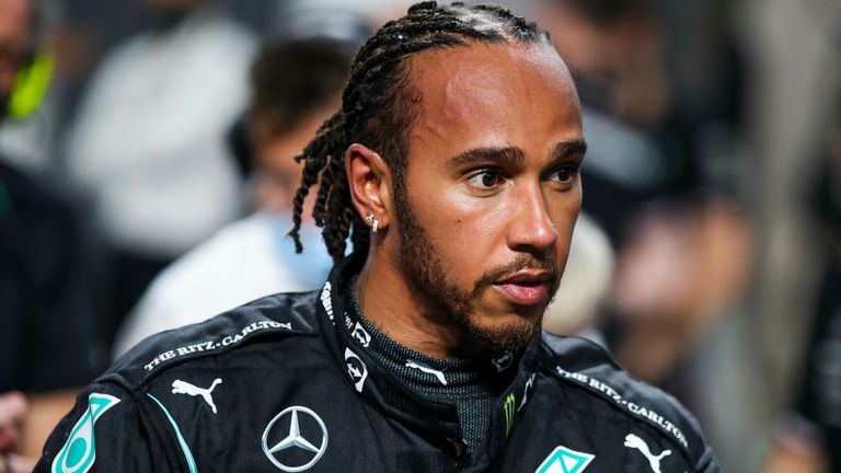 Lewis Hamilton responds after racist slur used by former world champion